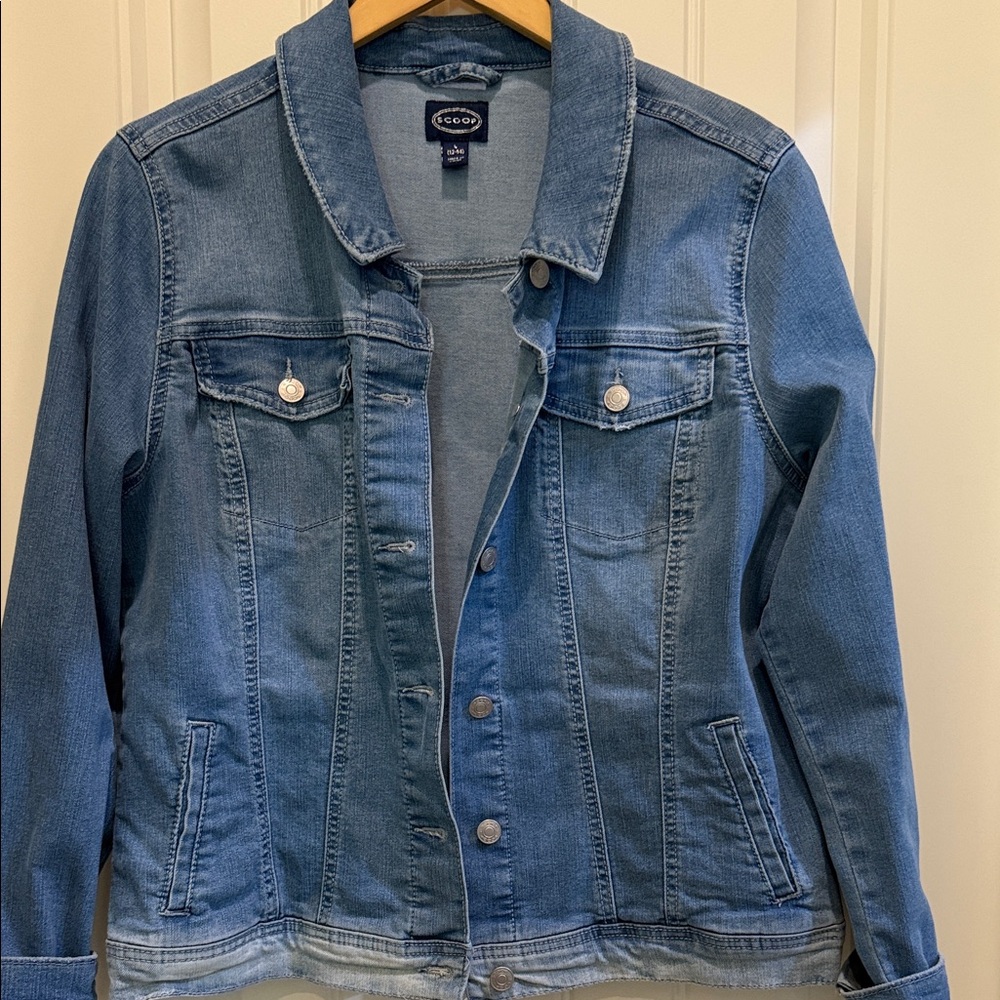 Scoop Women's Blue Denim Jacket